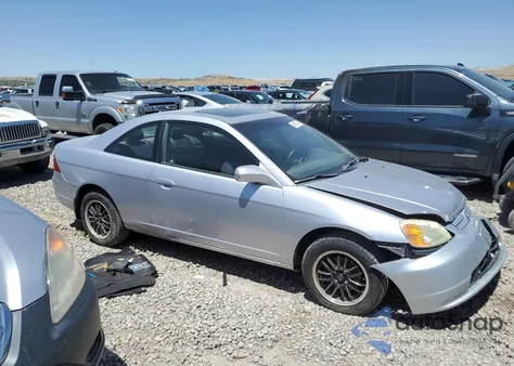 2003 Honda Civic Ex из США, поврежденный, VIN 1HGEM22983L004660